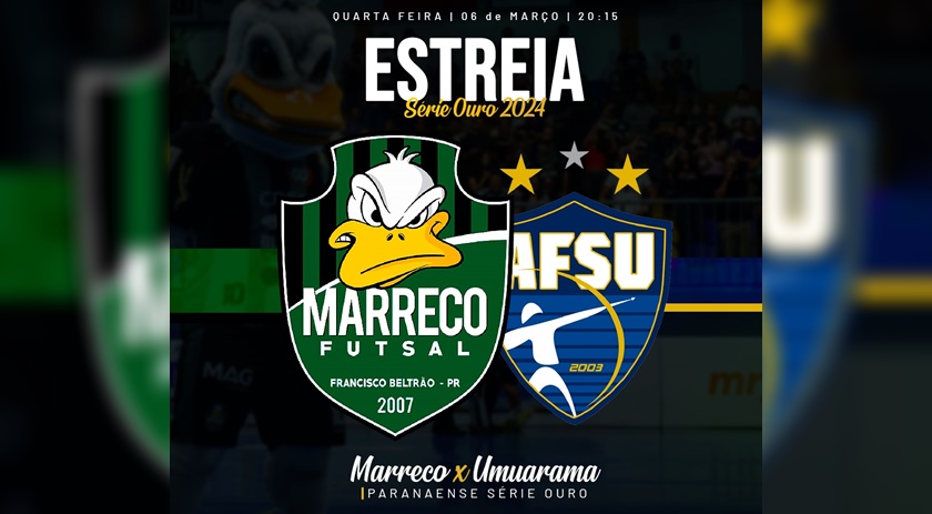 Marreco estreia em casa no Paranaense Série Ouro