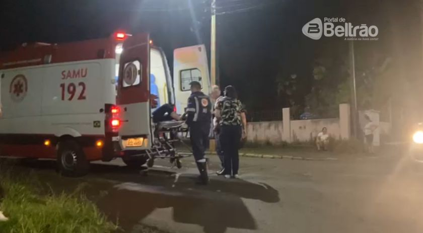 Mulher é atropelada no bairro Vila Nova