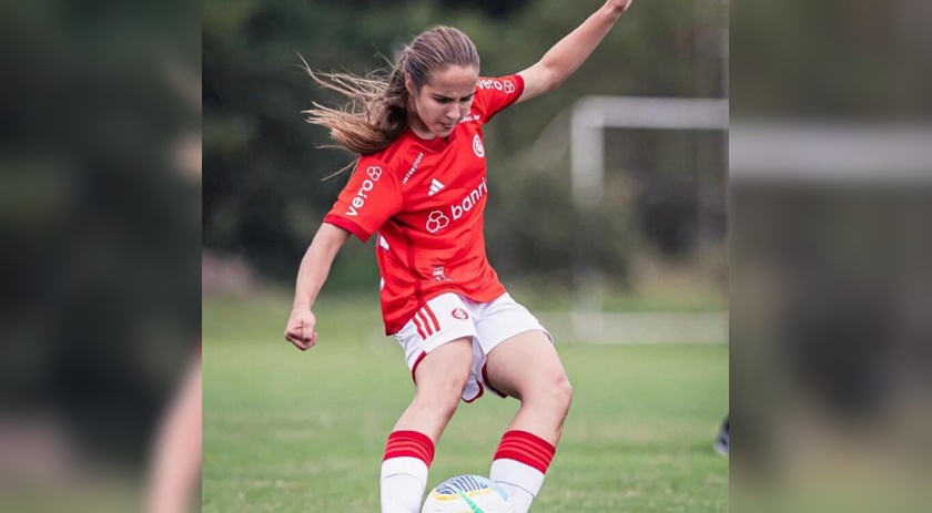 Jovem de Realeza é destaque na abertura da Liga de Futebol Feminino Sub-14