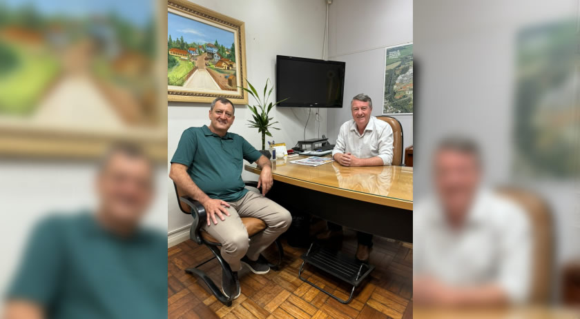 Prefeito e futuro Prefeito discutem transição de Governo