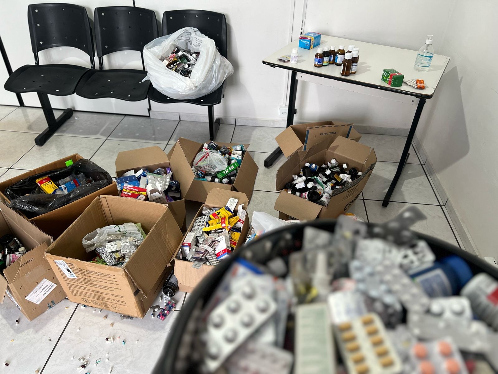 Descarte de medicamentos na Farmácia da Cango pode custar R$ 800 mil por ano