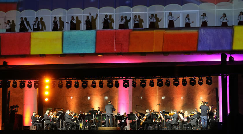 Espetáculo Natal do Palácio encanta novamente o público curitibano