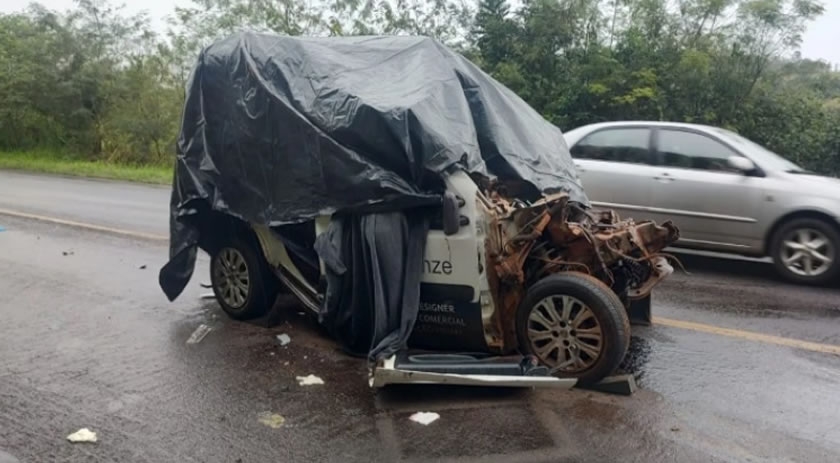 Identificadas as três vítimas do grave acidente na BR-163