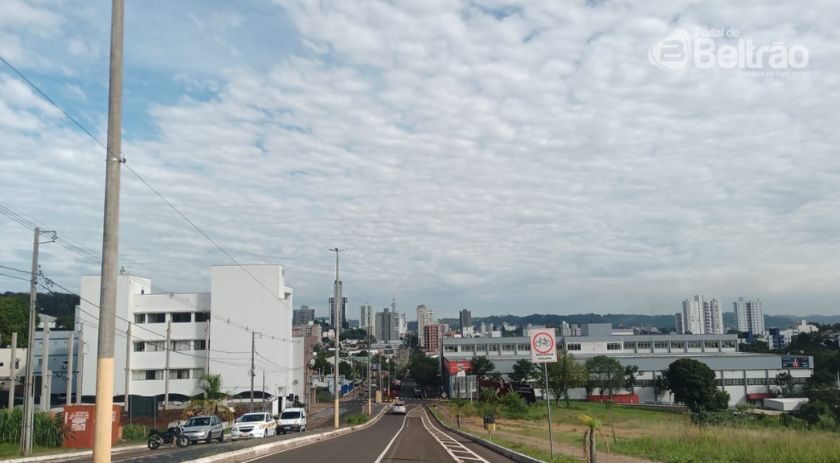 Confira a previsão do tempo para os próximos dias em Francisco Beltrão