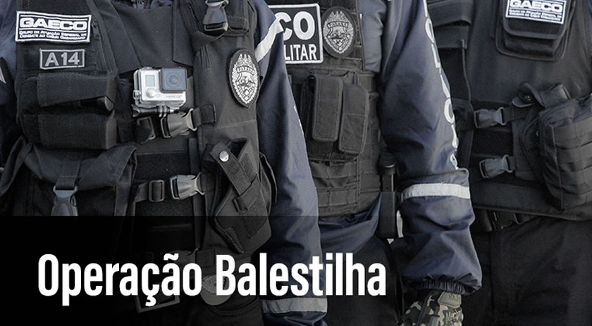 Gaeco e PM cumprem 43 mandados em ação contra o crime organizado