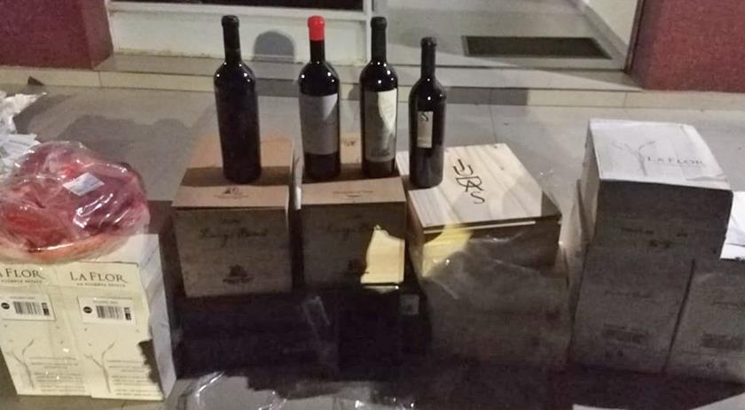 PM apreende vinho, carne e botijões de gás de origem Argentina