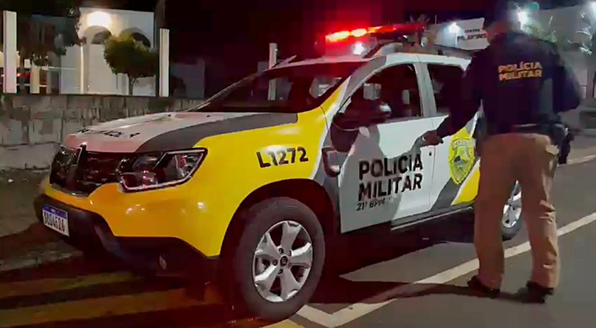 Homem é preso por agredir e ameaçar ex-companheira com facão em Beltrão