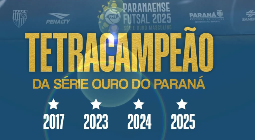 Pato Futsal conquista tricampeonato paranaense em final heroica