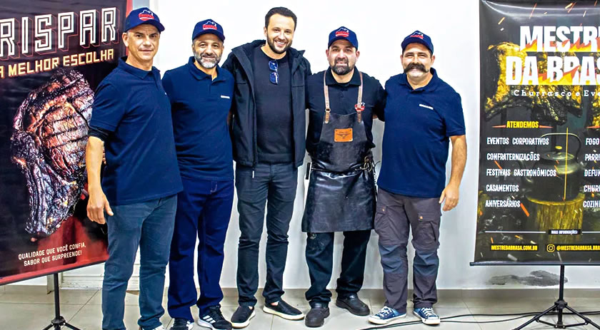Município recebe aula-show de desossa com Mestres da Brasa