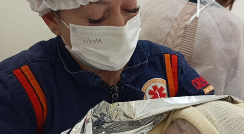 Parto inesperado emociona equipe de saúde no interior do municípo