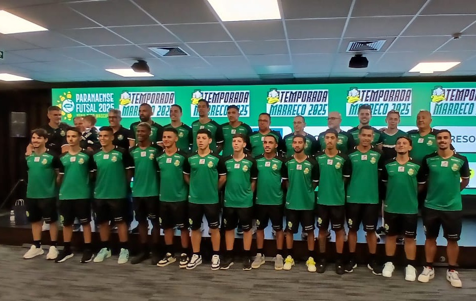 Marreco Futsal apresenta o elenco e novo uniforme para 2025