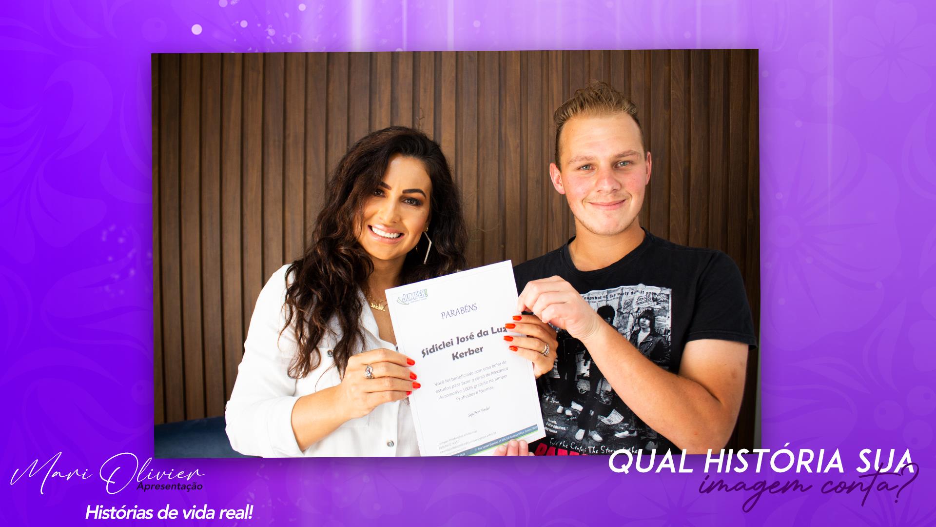 Gari de SMO que sonha em ser mecânico ganha curso no quadro - Qual História sua Imagem Conta