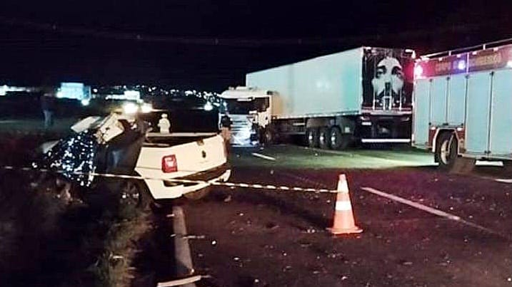 Homem morre em grave acidente na PR-280 em Marmeleiro