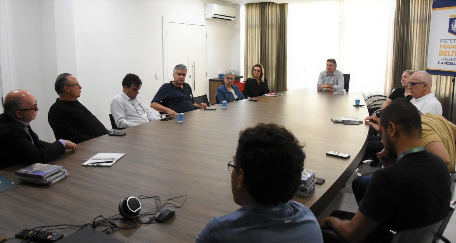 Cleber se encontra com dirigentes do Conselho de Arquitetura