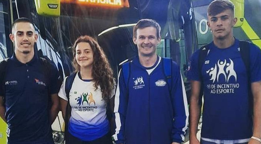 Atletas de DV disputam campeonato brasileiro de vôlei de praia