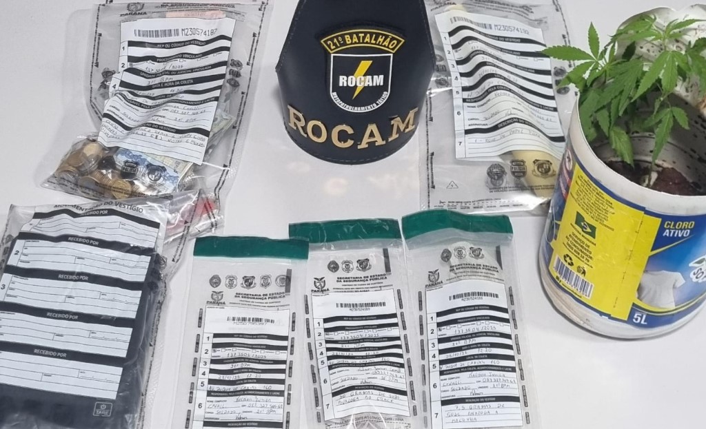 Ação da ROCAM prende quatro pessoas e apreende drogas em operação