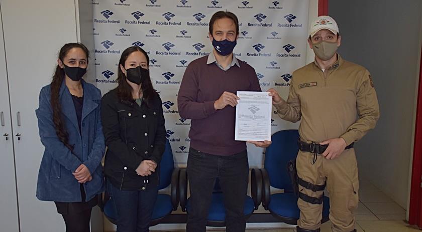 Receita Federal realiza doação de mercadorias que foram apreendidas em operações
