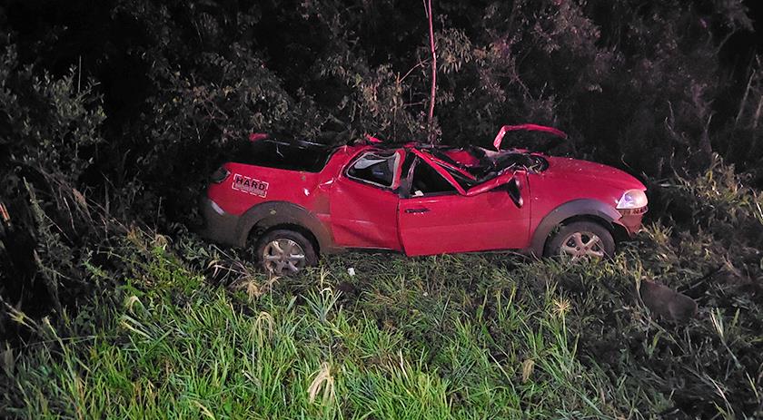 Grave acidente de trânsito deixa homem ferido na BR-280