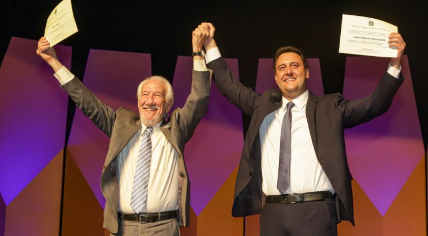 Ratinho Junior é diplomado, agradece paranaenses e prevê nova gestão com grandes resultados