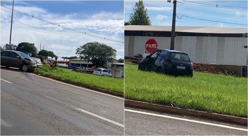 Colisão na PR-280 deixa um ferido em Renascença