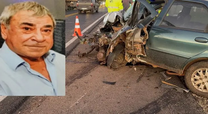 Identificado homem que morreu vítima de grave acidente na PR-483