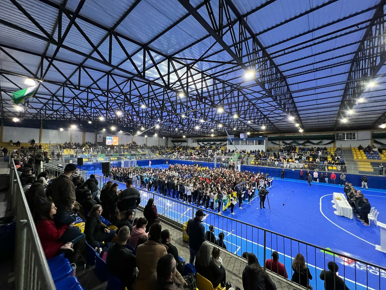 Jogos Escolares iniciam com cerimônia no Arrudão e disputas em mais oito locais