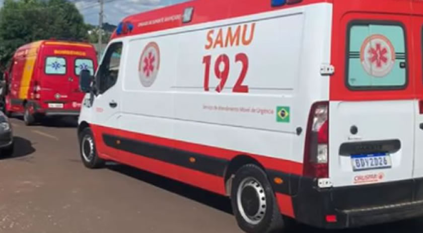 Atropelamento deixa uma mulher de 60 anos ferida em Beltrão