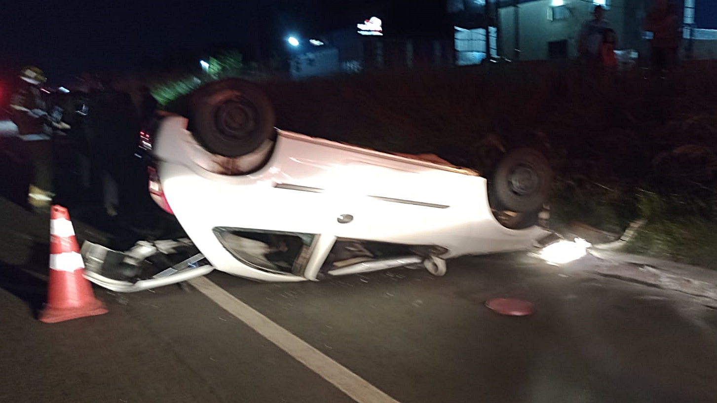 Acidente de trânsito é registrado na BR-280 entre Renascença e Marmeleiro
