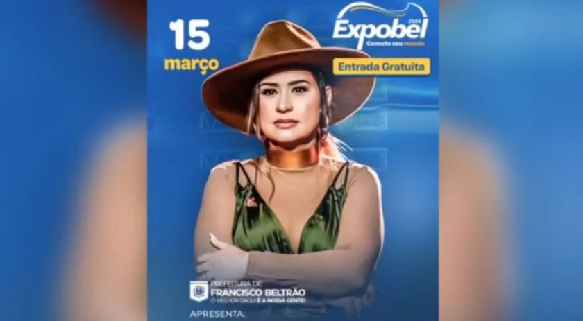 Atração Confirmada: Simone Mendes se apresentará na Expobel 2024 em Francisco Beltrão