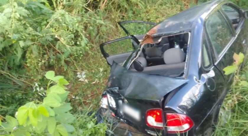 Acidente deixa quatro feridos na BR 163