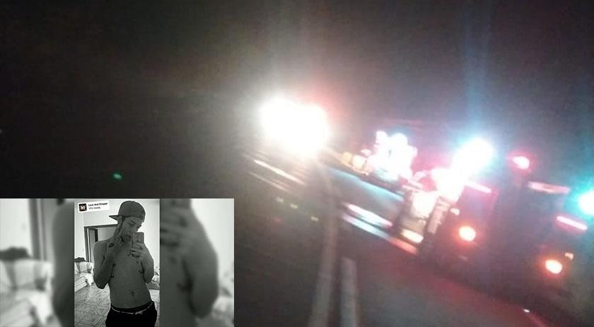 Jovem cerqueirense perde a vida após ser ejetado de veículo na BR-163