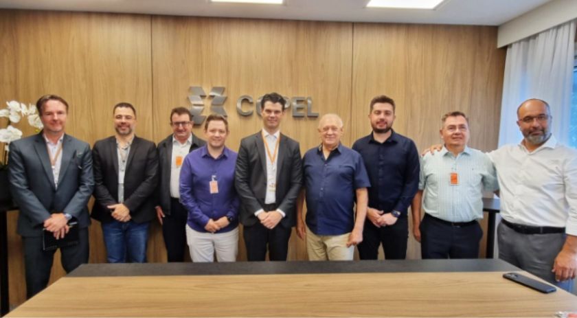 Comitiva beltronense participa de audiência com Daniel Slaviero, presidente da Copel