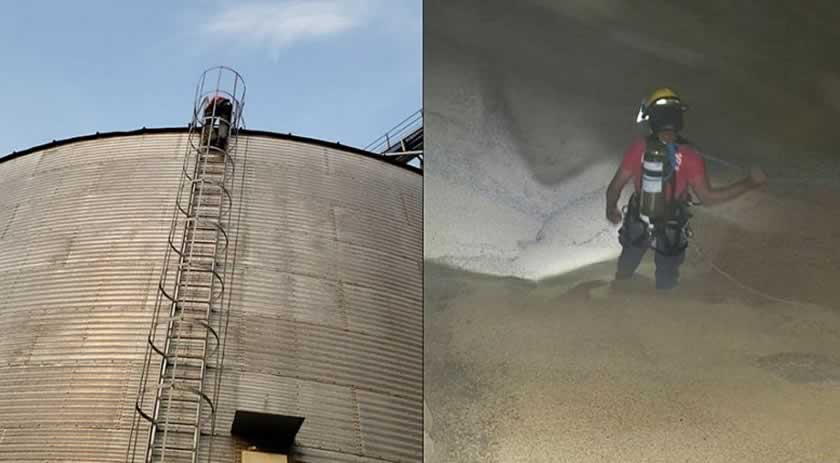 Trabalhador morre soterrado por quase 2 mil toneladas de soja