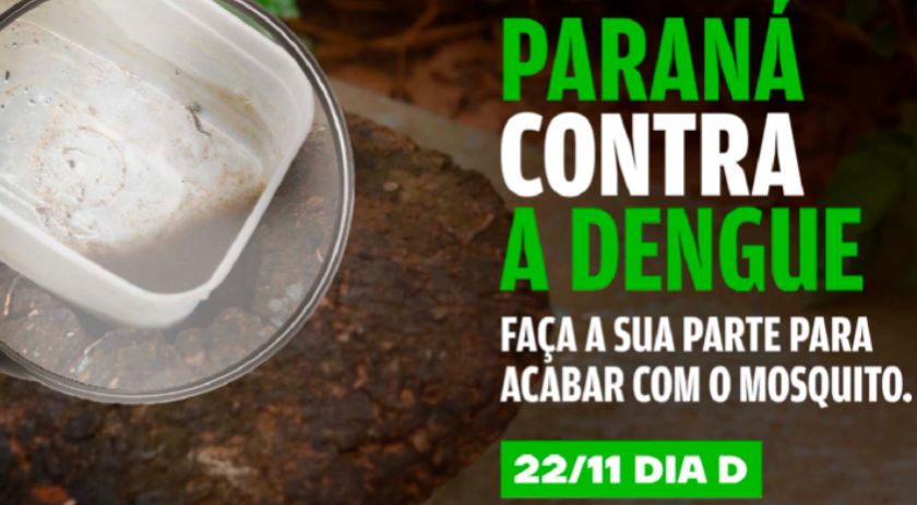 Mobilização: Paraná lança nova campanha de combate à dengue