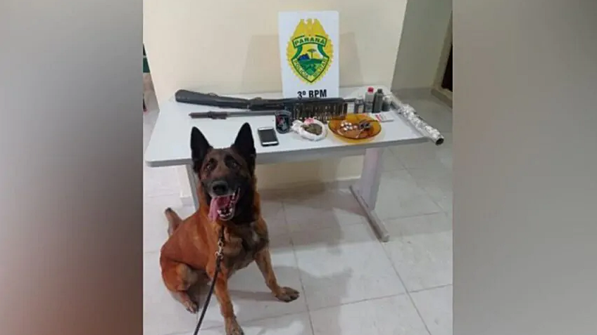 Homem detido por receptação de geladeira e tráfico de drogas
