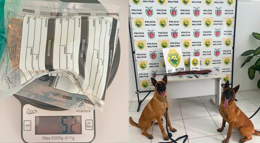 Ação integrada cumpre mandados e apreende armas e drogas na cidade