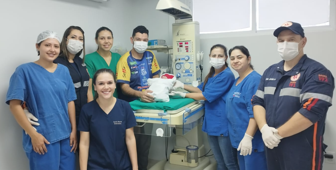 Gestante dá a luz em casa e recebe os primeiros atendimentos da equipe do SAMU de Dionísio Cerqueira