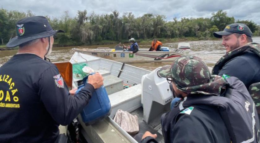 Pesca ilegal: Estado finaliza a Piracema com 23 flagrantes e quase R$ 450 mil em multas