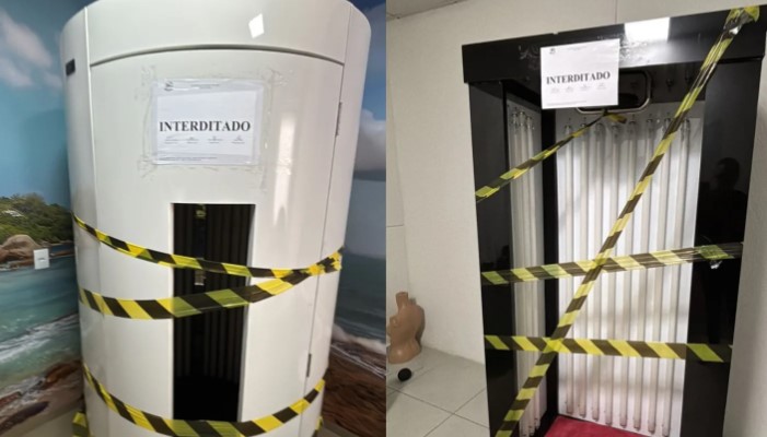 Câmaras de bronzeamento proibidas no Brasil eram usadas em clínicas