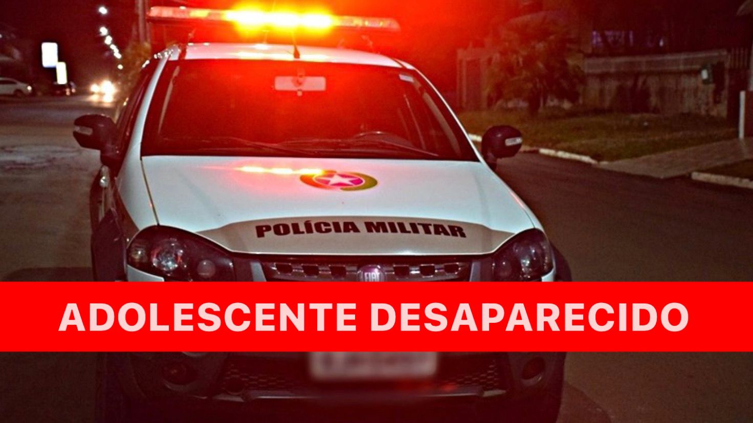 Menina de 13 anos está desaparecida em São Miguel do Oeste