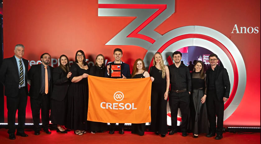 Cresol permanece entre as melhores empresas para trabalhar no Brasil