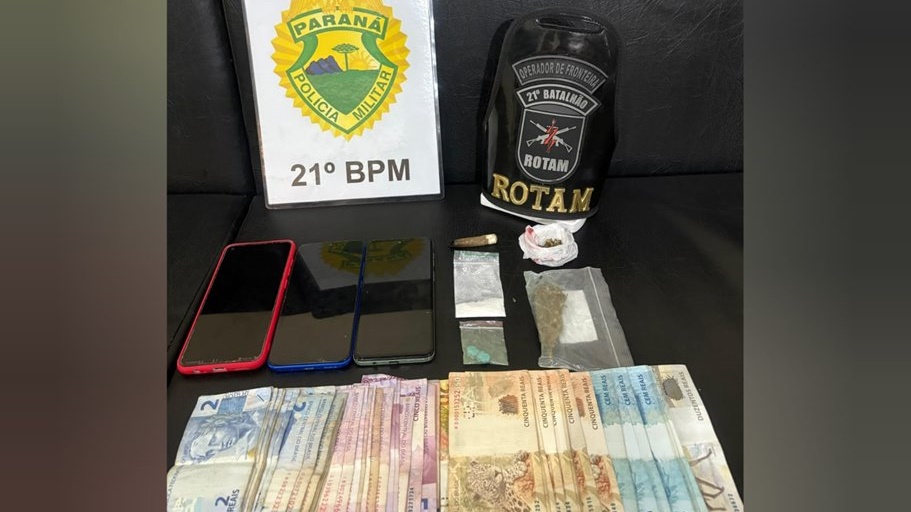 Sócio de casa de shows é preso por tráfico de drogas na PR-483