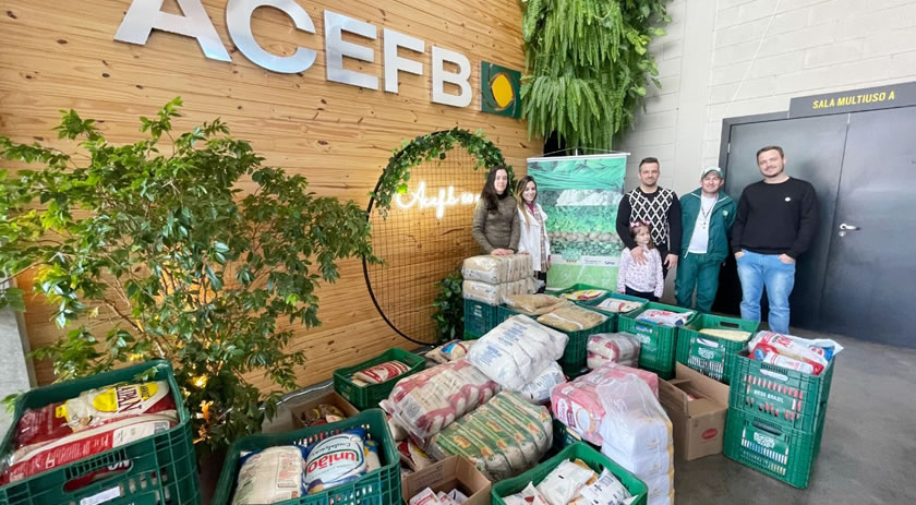 Alimentos arrecadados no “MovACE” vão beneficiar mais de mil pessoas