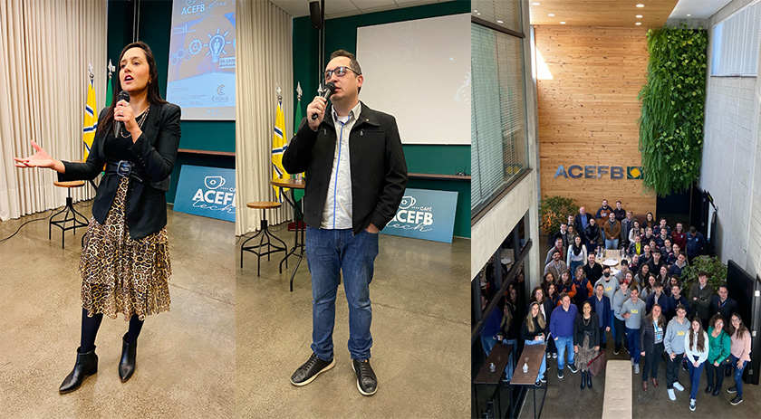 Estudantes selecionados no projeto Empresário Sombra Júnior passam dois dias em empresas de Beltrão