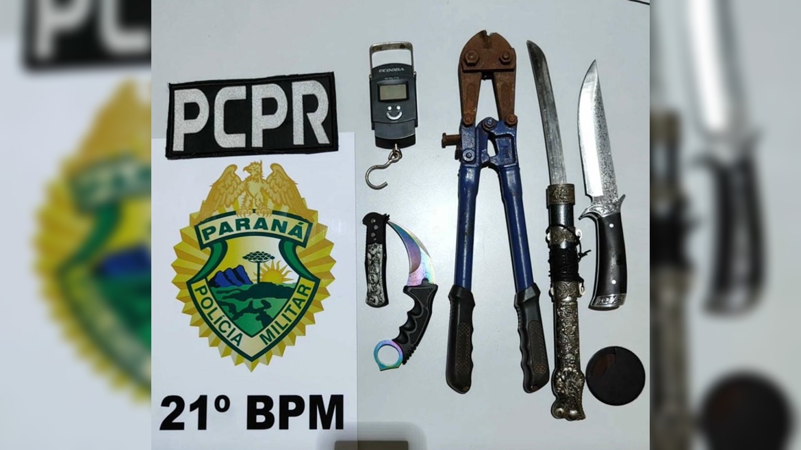 Homem com extensa ficha criminal é preso pela PM