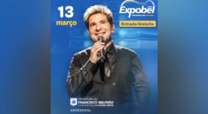 Cantor Daniel é a 5° atração confirmada da Expobel 2024