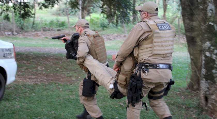 Policiais Militares do 11ºBPM/Fron passam por treinamento