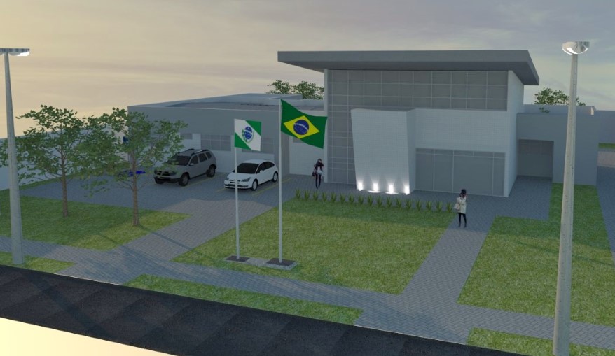 Construção da nova Delegacia de Polícia Civil será paga com multas do Facebook e Google