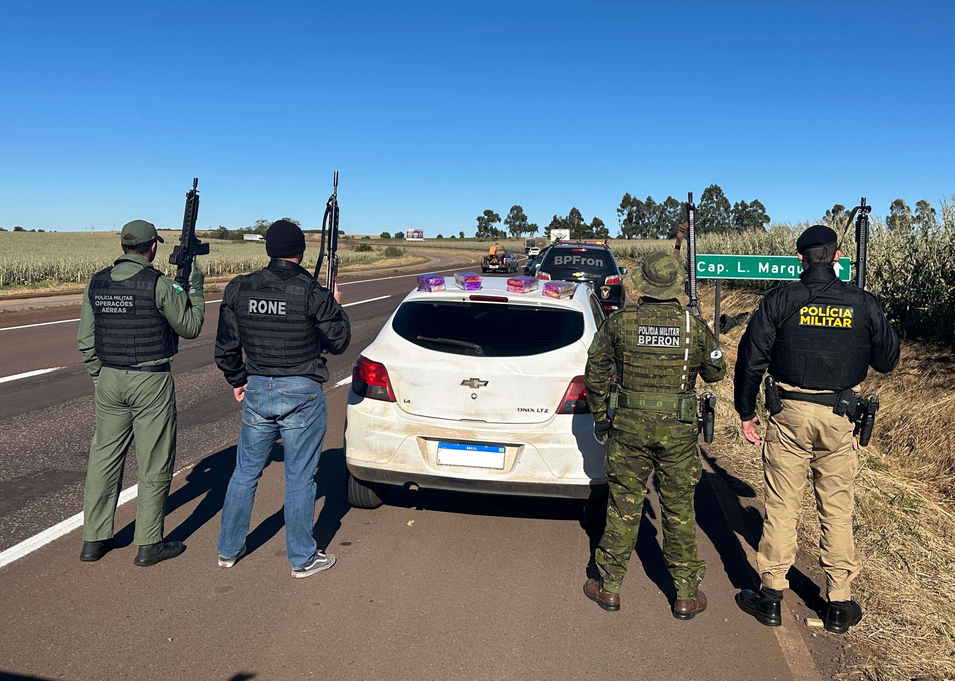 Unidades da Polícia realizaram ação conjunta no combate ao Tráfico de drogas