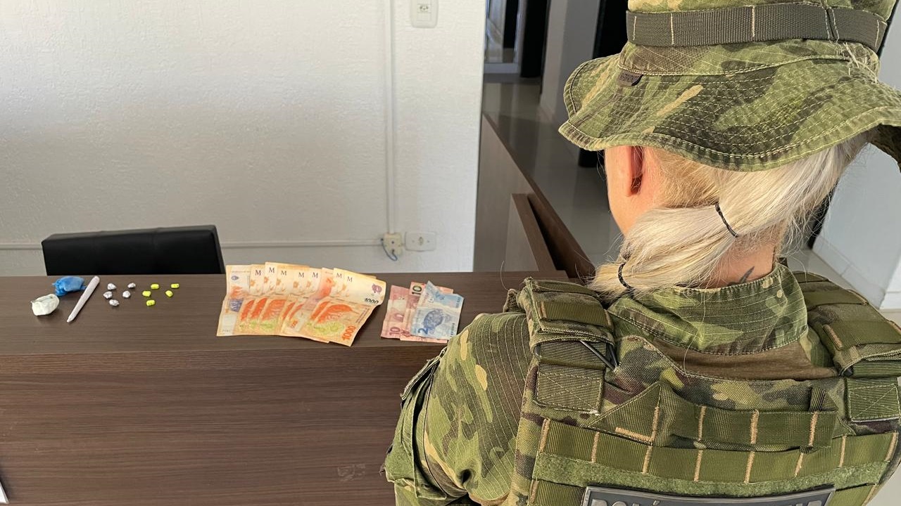 BPFRON prende homem por tráfico de drogas em Barracão-PR